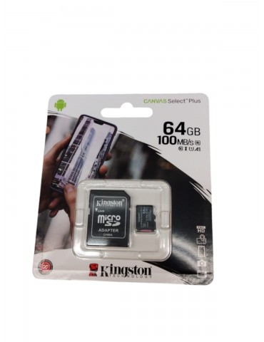 TARJETA MICRO SD KINGSTON 64GB 